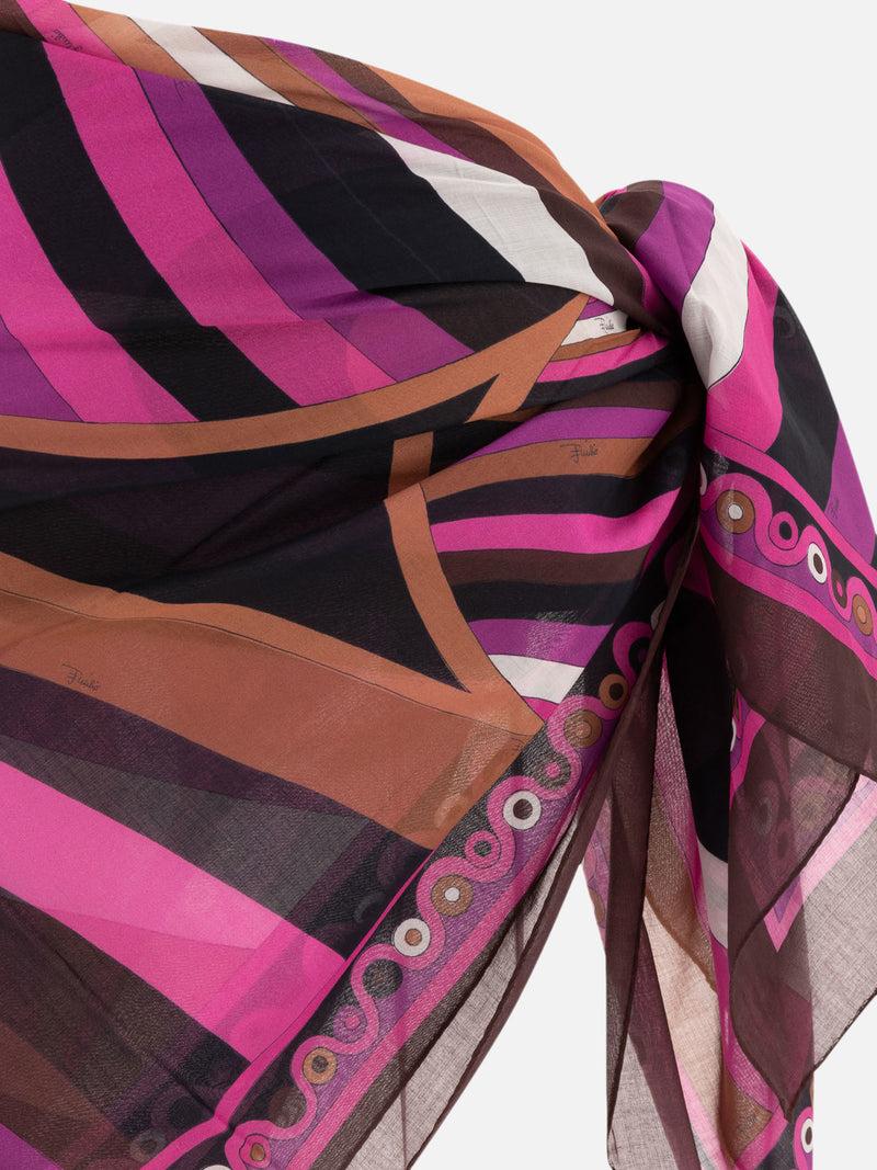 Vietti Pucci Sarong con stampa Iride e Onde Sottocosto