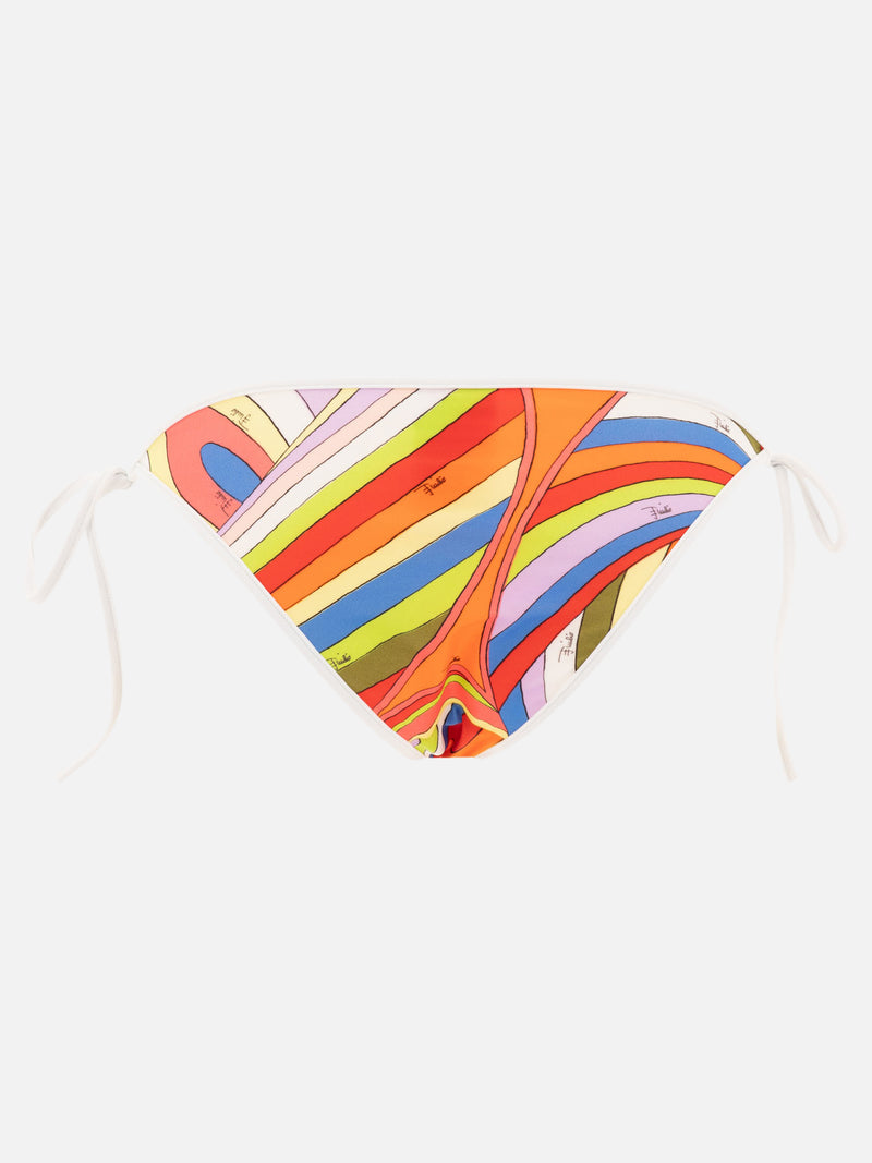 Vietti Pucci Slip bikini con stampa Iride Presa