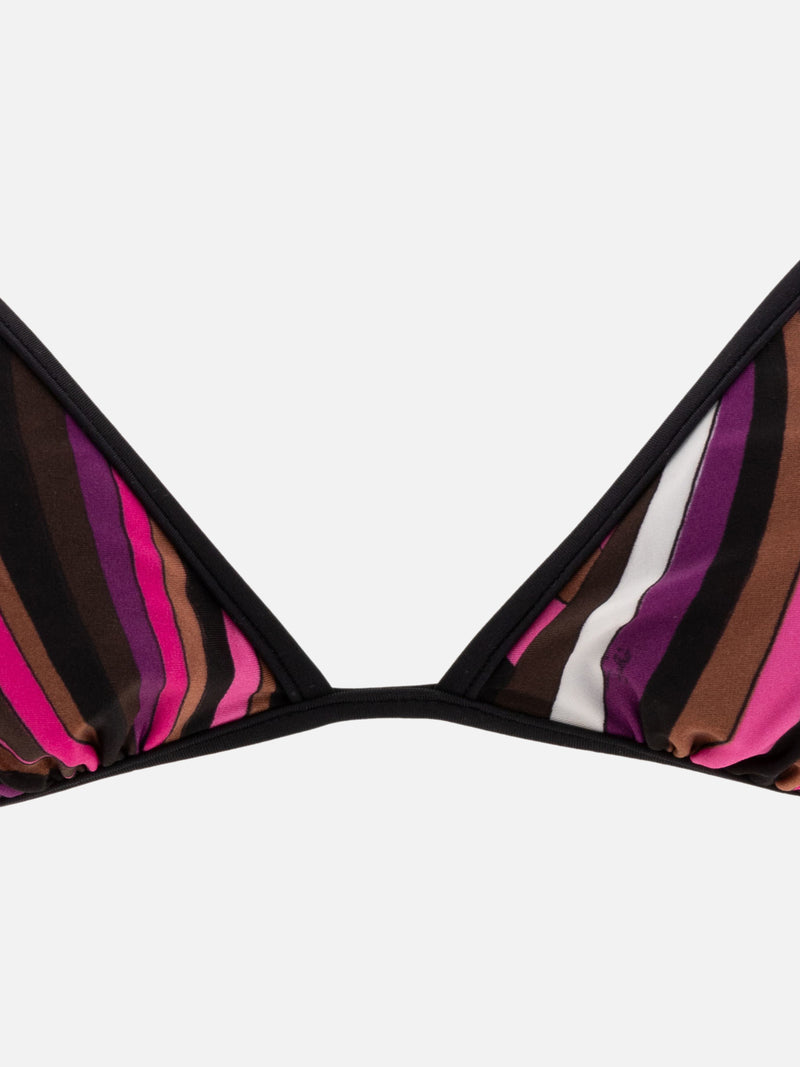 Vietti Pucci Top bikini con stampa Iride Online