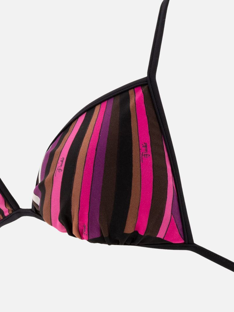 Vietti Pucci Top bikini con stampa Iride Online