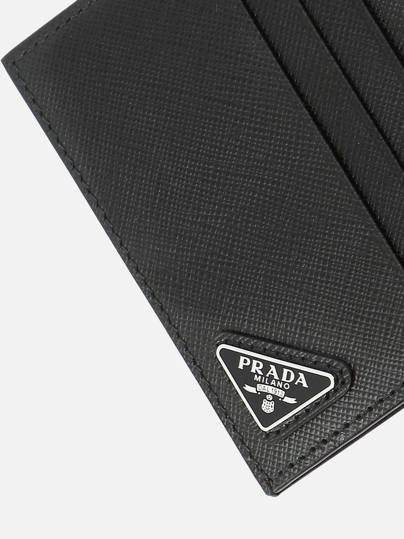Vietti Prada Portacarte in Saffiano Negozi Online