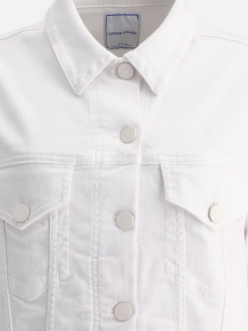 Vietti Jacob Cohën Giacca trucker in denim 2025