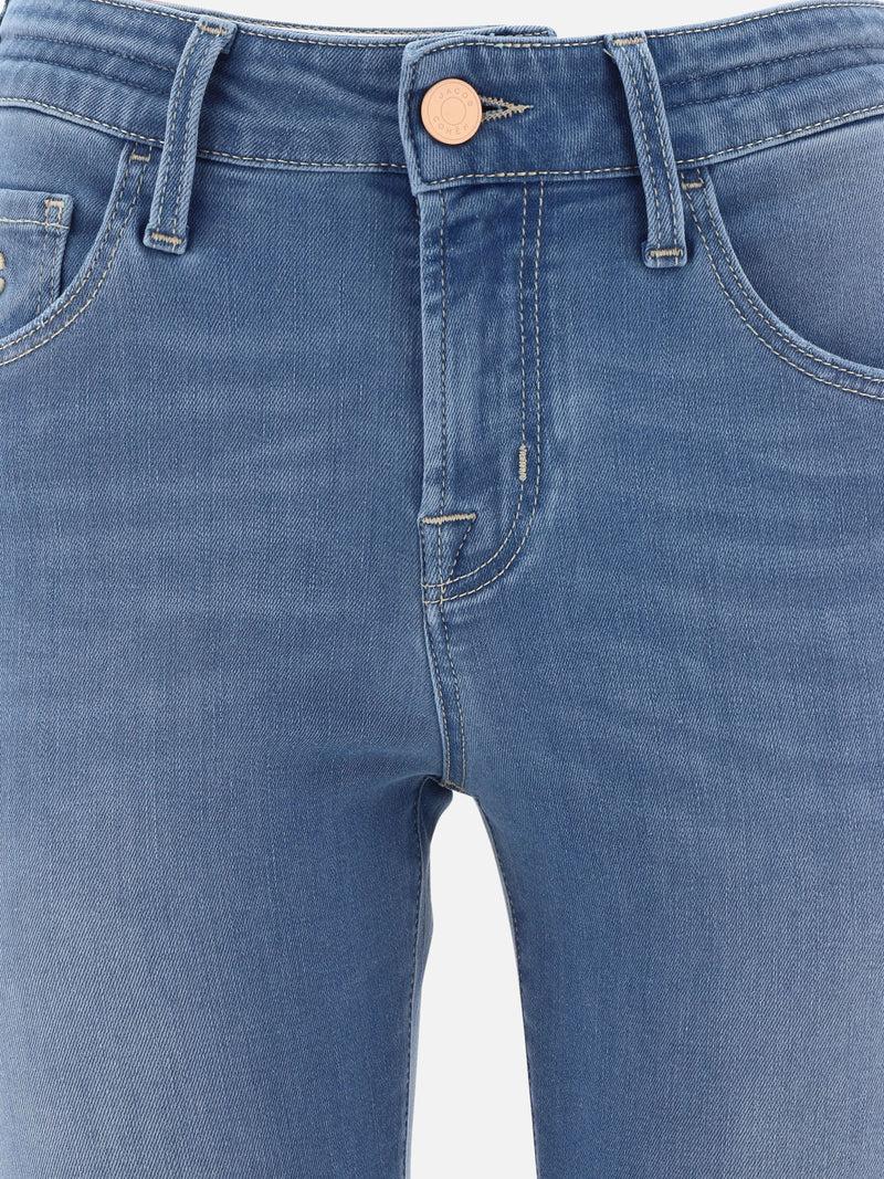 Vietti Jacob Cohën Jeans "Kimberly Cropped" In Linea