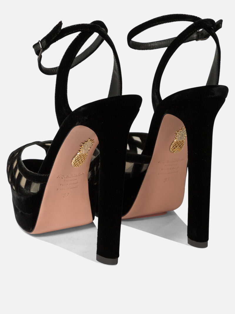 Vietti Aquazzura Sandali "Romance Plateau 130" Promozione