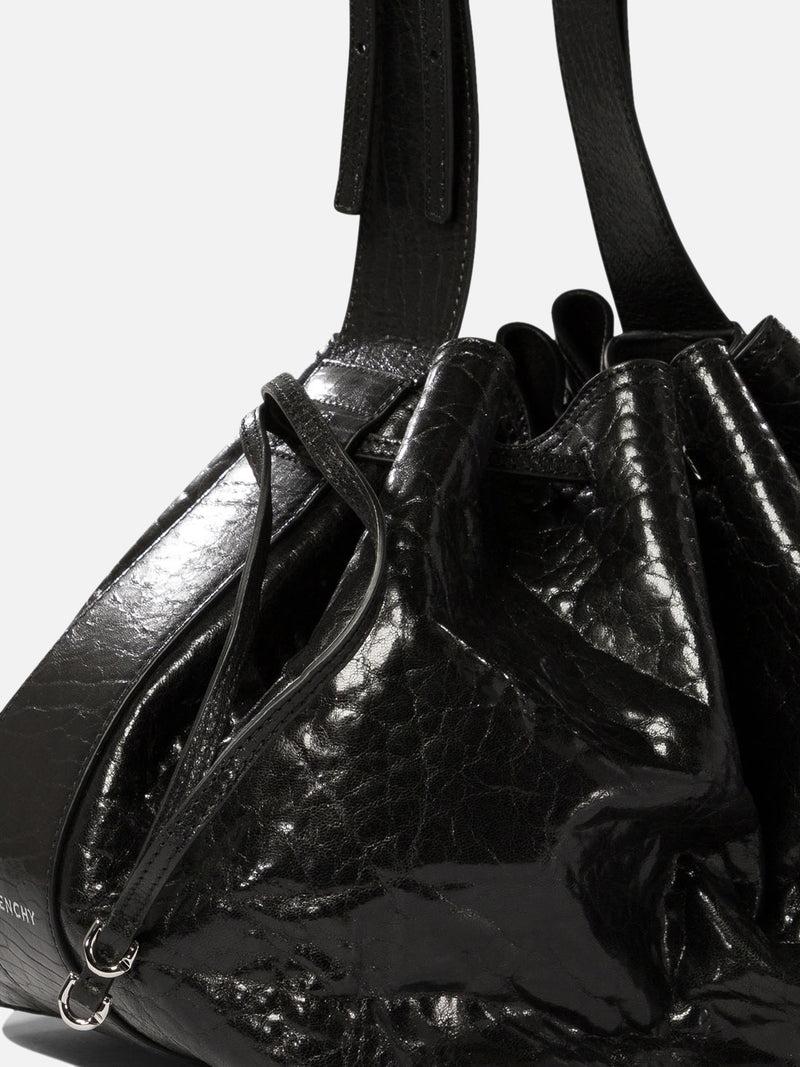 Vietti Givenchy Borsa a spalla "Pumpkin Medium" in pelle verniciata craquelé Acquista Ora