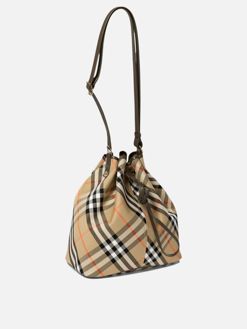Vietti Burberry Borsa a secchiello "Vintage Check" Fino Al -60%