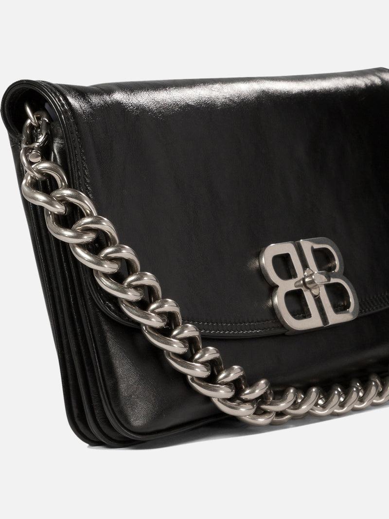 Vietti Balenciaga Borsa a spalla "BB Soft Flap" Prezzo Ridotto