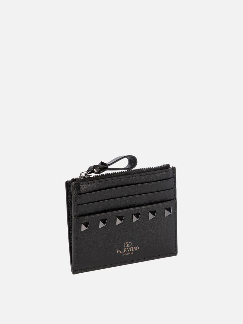 Vietti Valentino Garavani Portacarte "Rockstud" Vendita Calda
