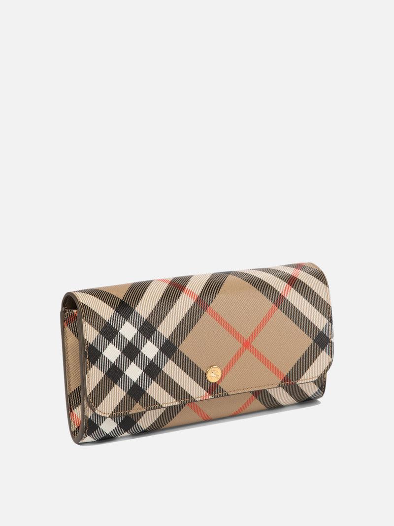Vietti Burberry Portafoglio continental Check In Saldo