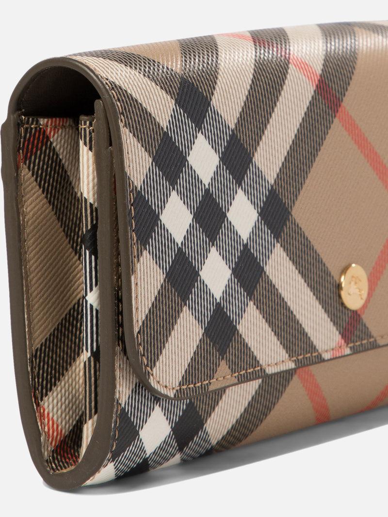 Vietti Burberry Portafoglio continental Check In Saldo