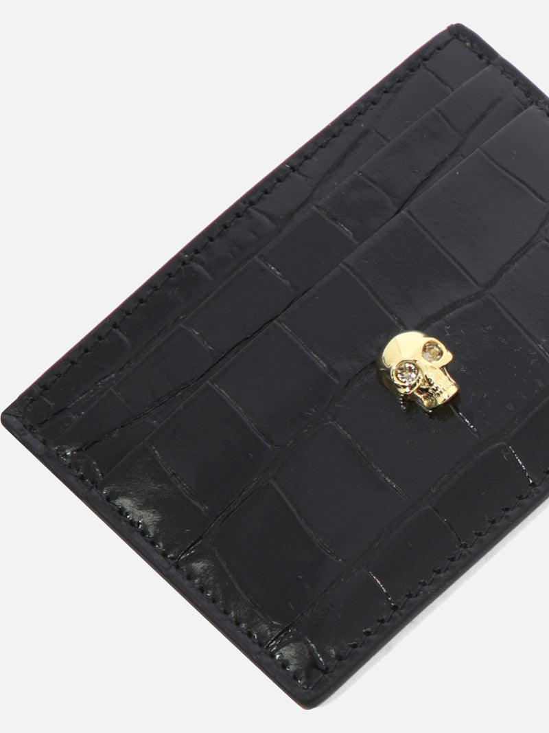 Vietti Alexander McQueen Portacarte "Skull" Qualità