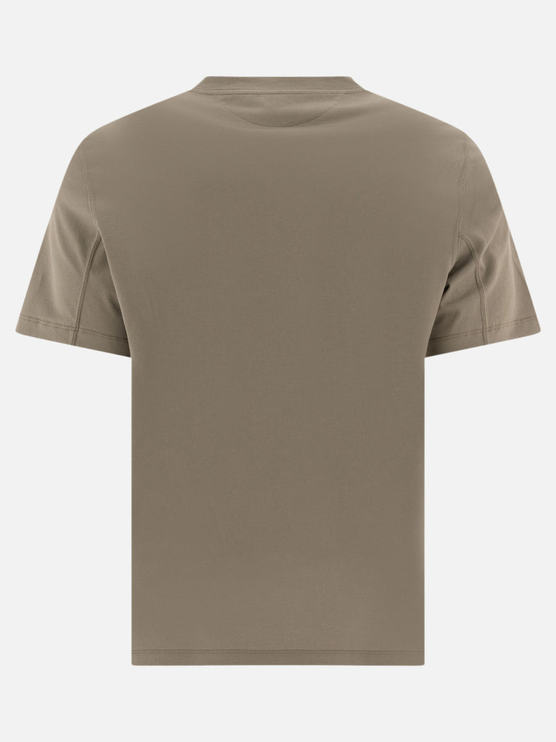 Vietti Brunello Cucinelli T-shirt in jersey con logo Spedizione Gratuita