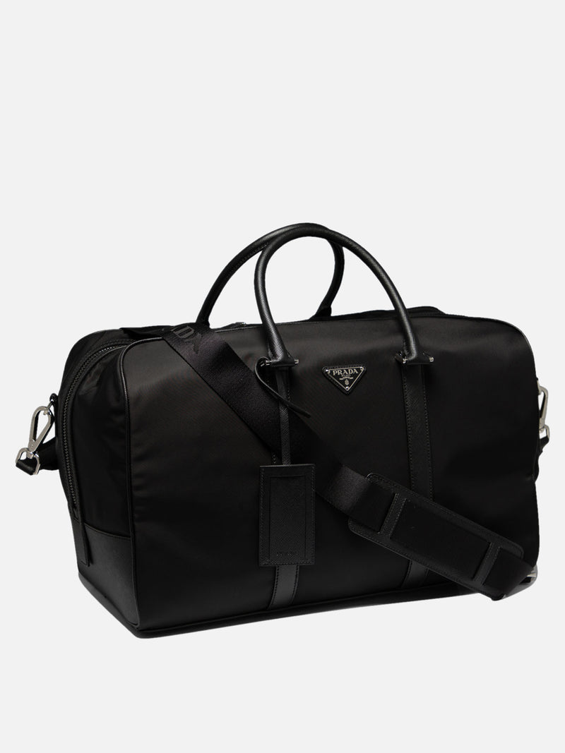 Vietti Prada Borsone da viaggio in Re-Nylon e Saffiano Hotsell