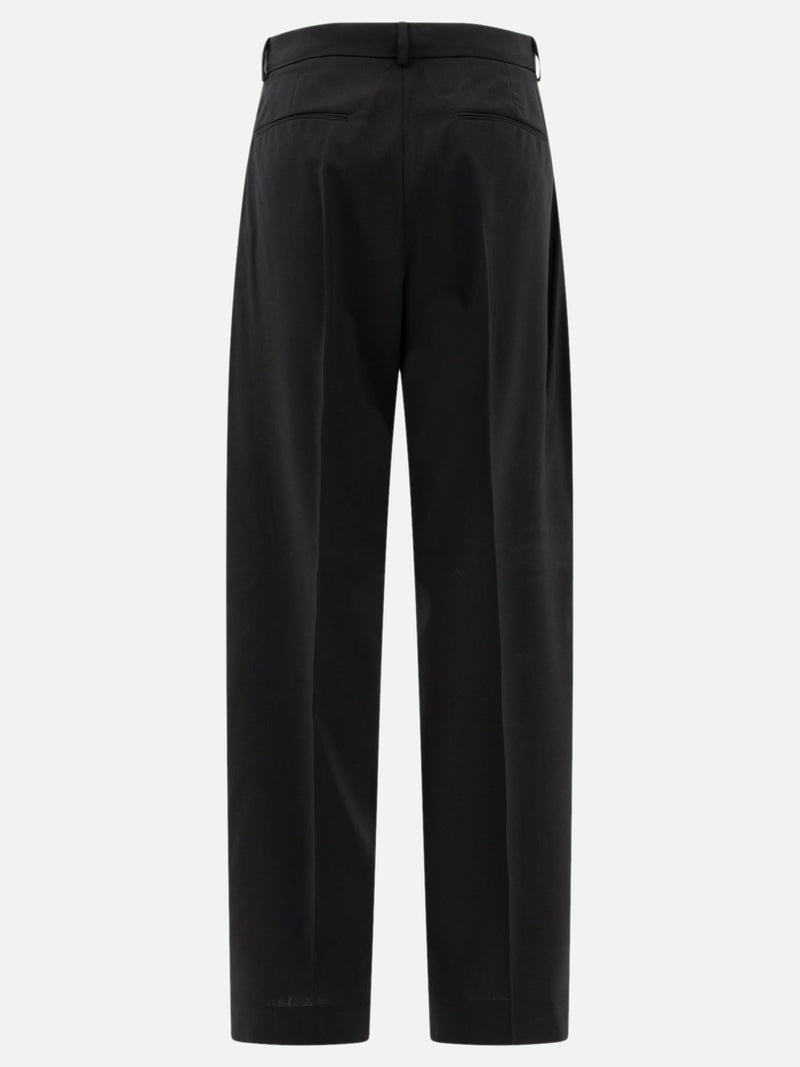 Vietti Max Mara Sportmax Pantaloni oversize in lana stretch Outlet