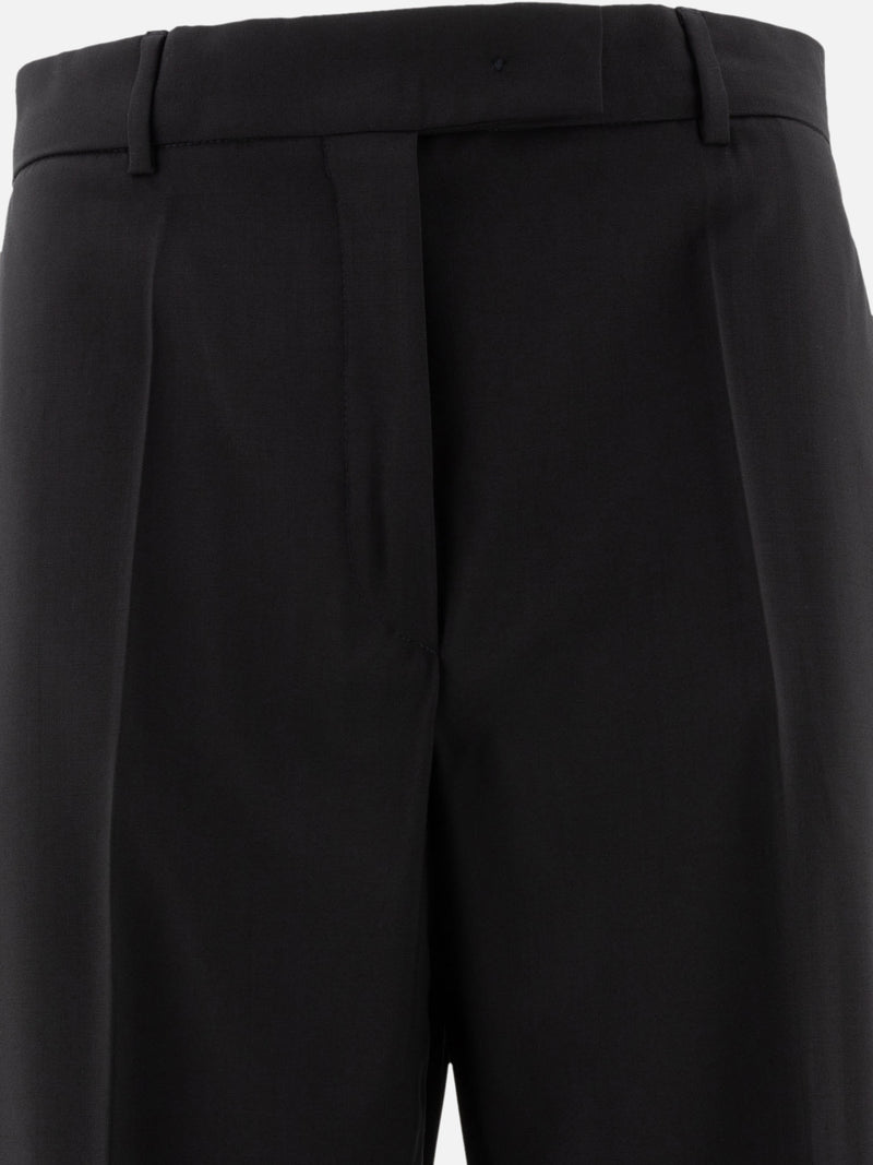 Vietti Max Mara Sportmax Pantaloni oversize in lana stretch Outlet