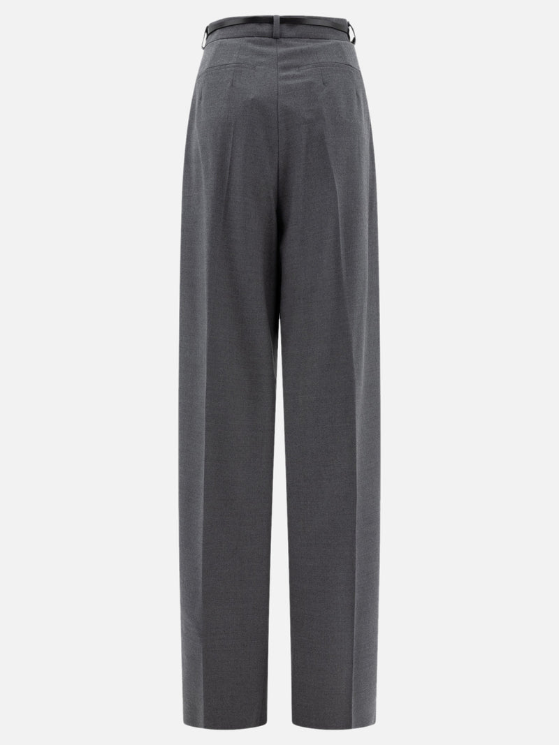 Vietti Max Mara Sportmax Pantaloni oversize in lana stretch In Vendita