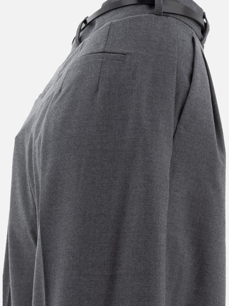 Vietti Max Mara Sportmax Pantaloni oversize in lana stretch In Vendita