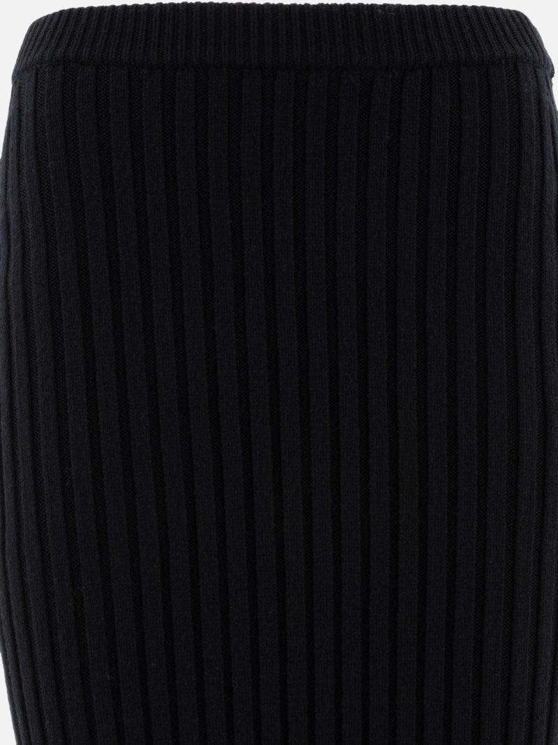 Vietti Max Mara Gonna in maglia di lana e cashmere Vendita Calda