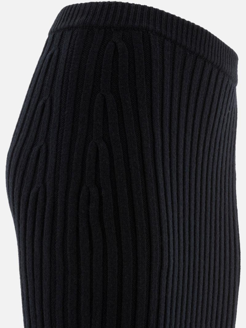 Vietti Max Mara Gonna in maglia di lana e cashmere Vendita Calda