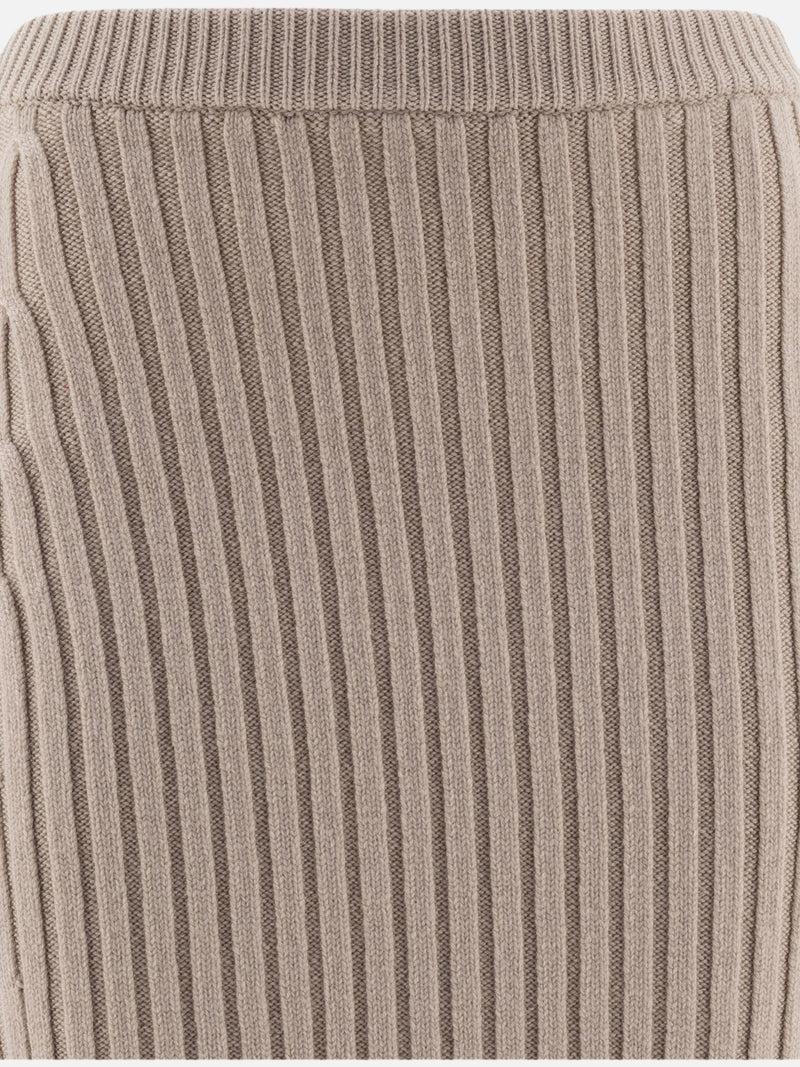 Vietti Max Mara Gonna in maglia di lana e cashmere Vendita Economica