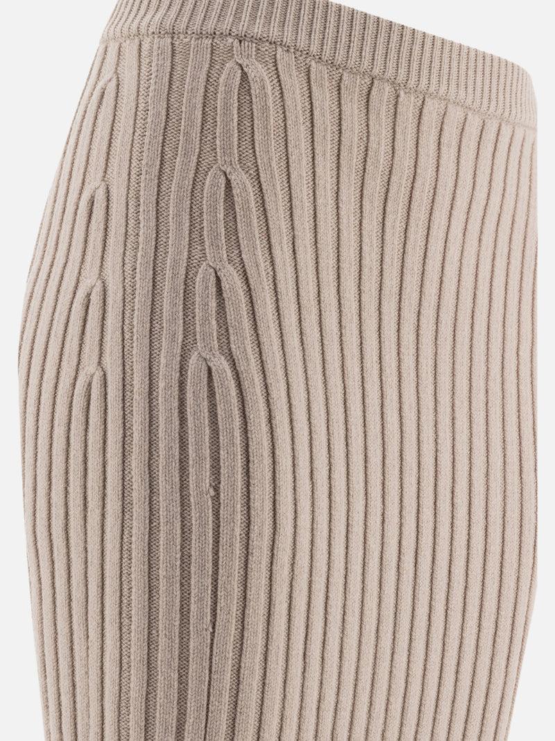 Vietti Max Mara Gonna in maglia di lana e cashmere Vendita Economica