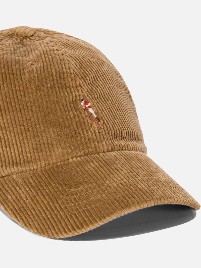 Vietti Polo Ralph Lauren Cappello da baseball a coste "Pony" Presa