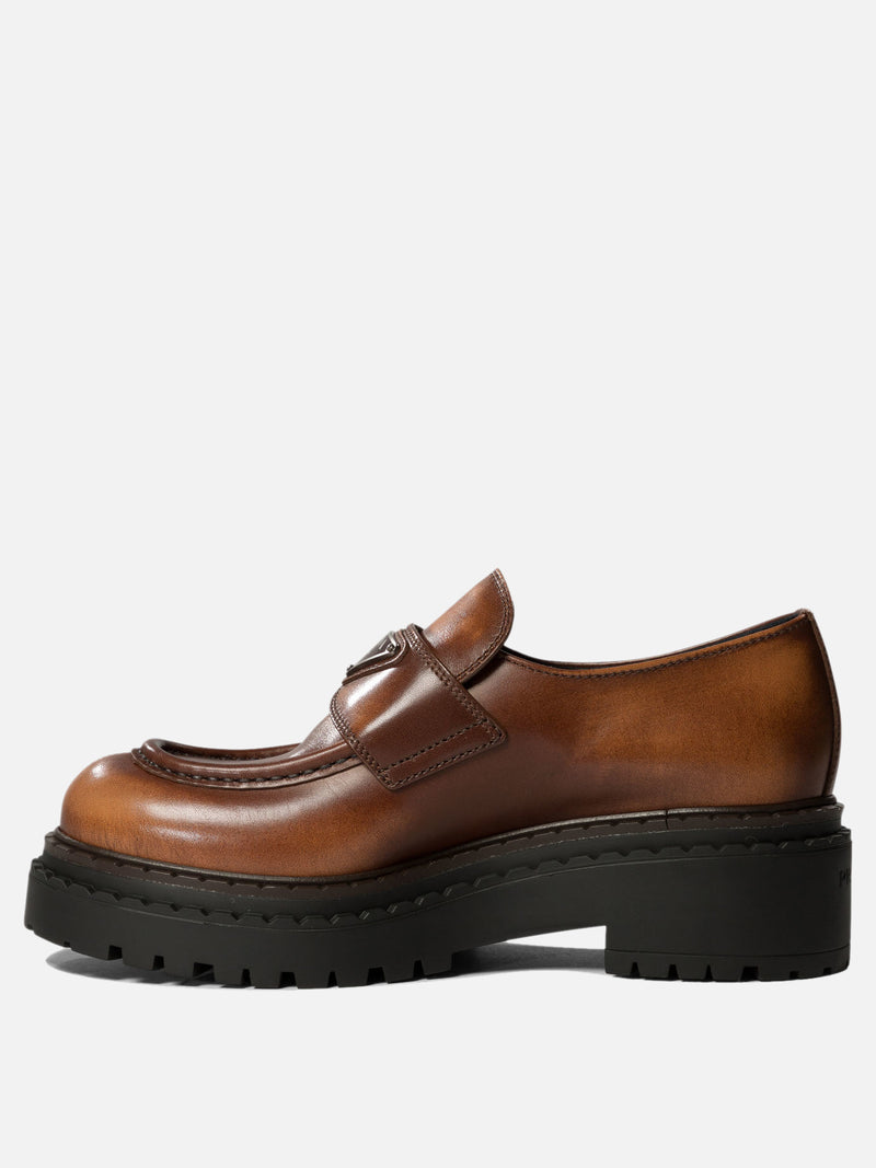 Vietti Prada Mocassini "Double Chocolate" Sconto