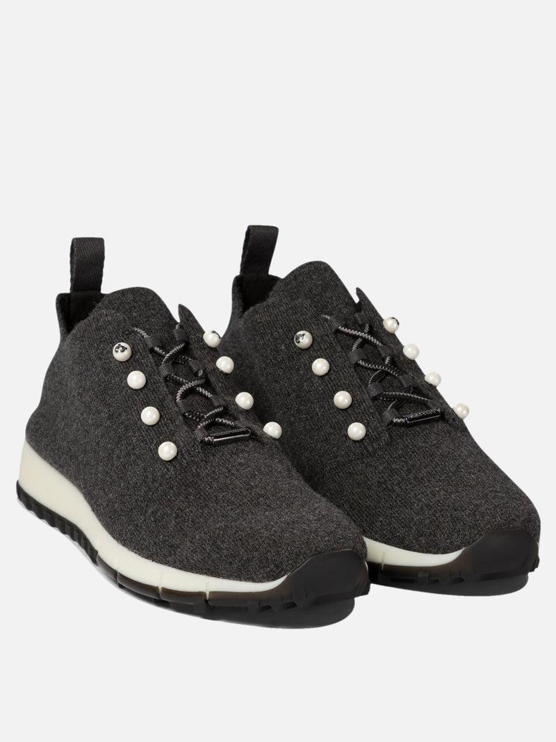 Vietti Jimmy Choo Sneaker in cashmere "Veles" Outlet