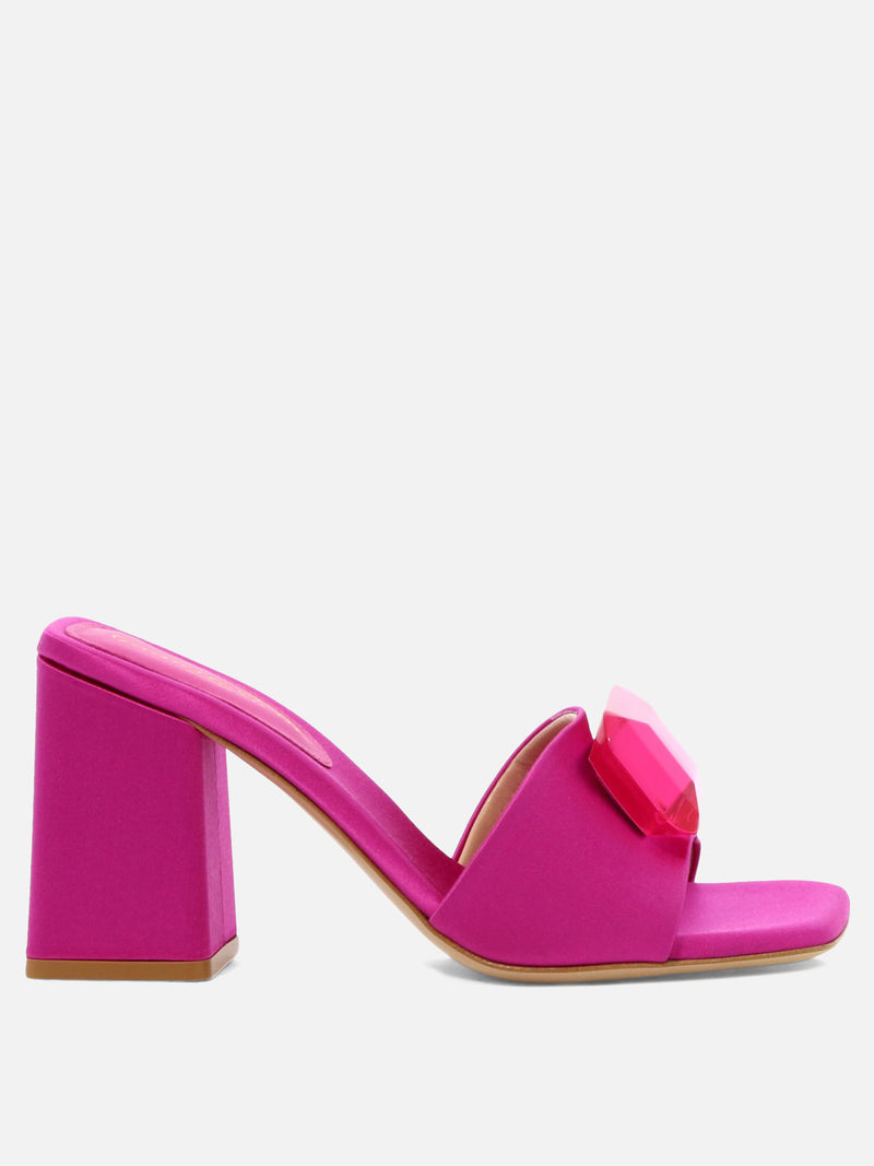 Vietti Gianvito Rossi Mule "Jaipur Slide"