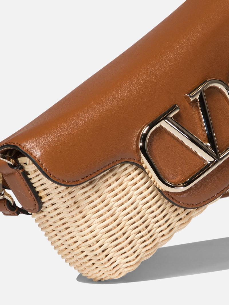 Vietti Valentino Garavani Borsa a tracolla "Locò" in midollino Outlet