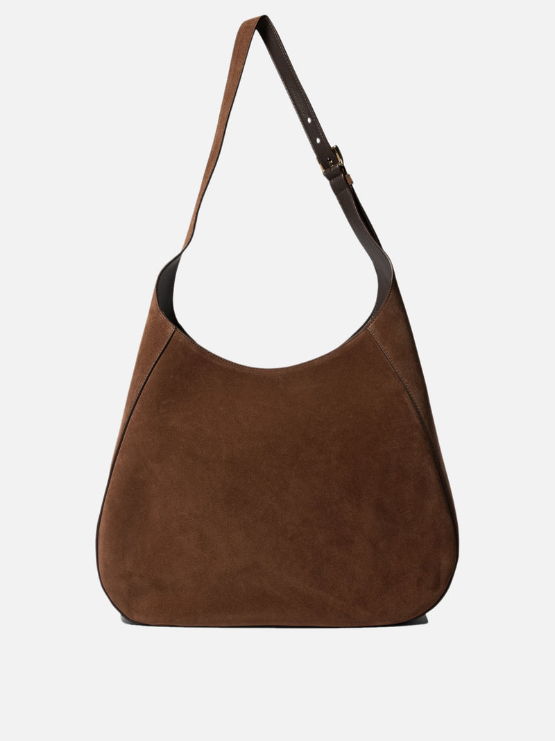 Vietti Prada Borsa hobo in pelle scamosciata Saldi