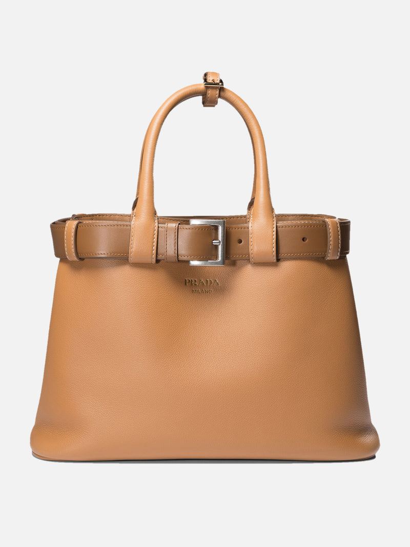 Vietti Prada Borsa a spalla Prada Buckle medium con cintura