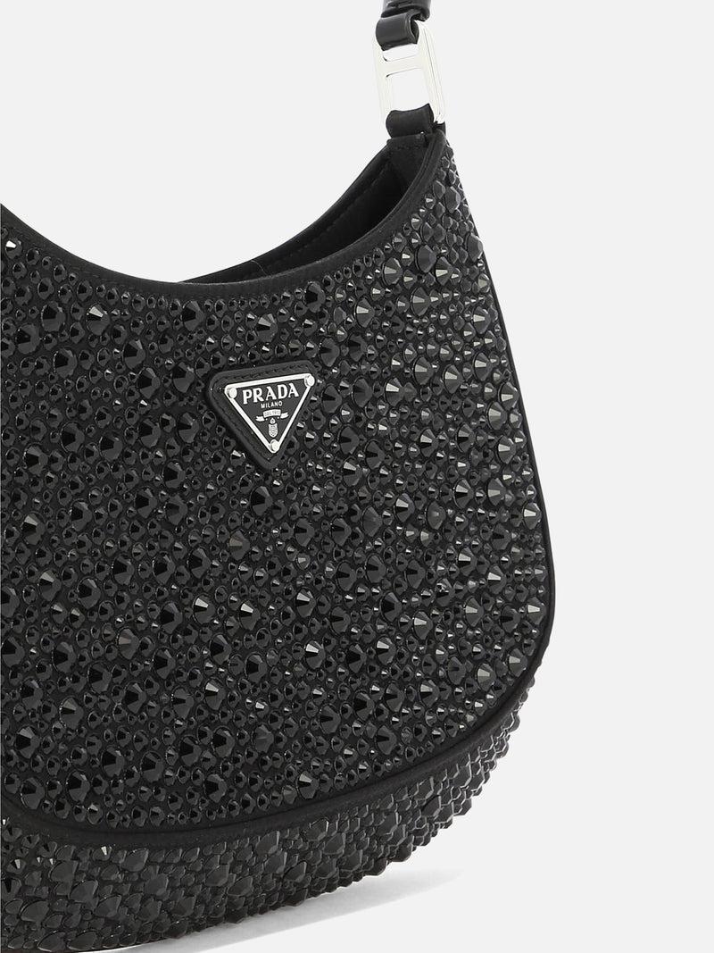 Vietti Prada Borsa "Prada Cleo" in raso con cristalli Negozio
