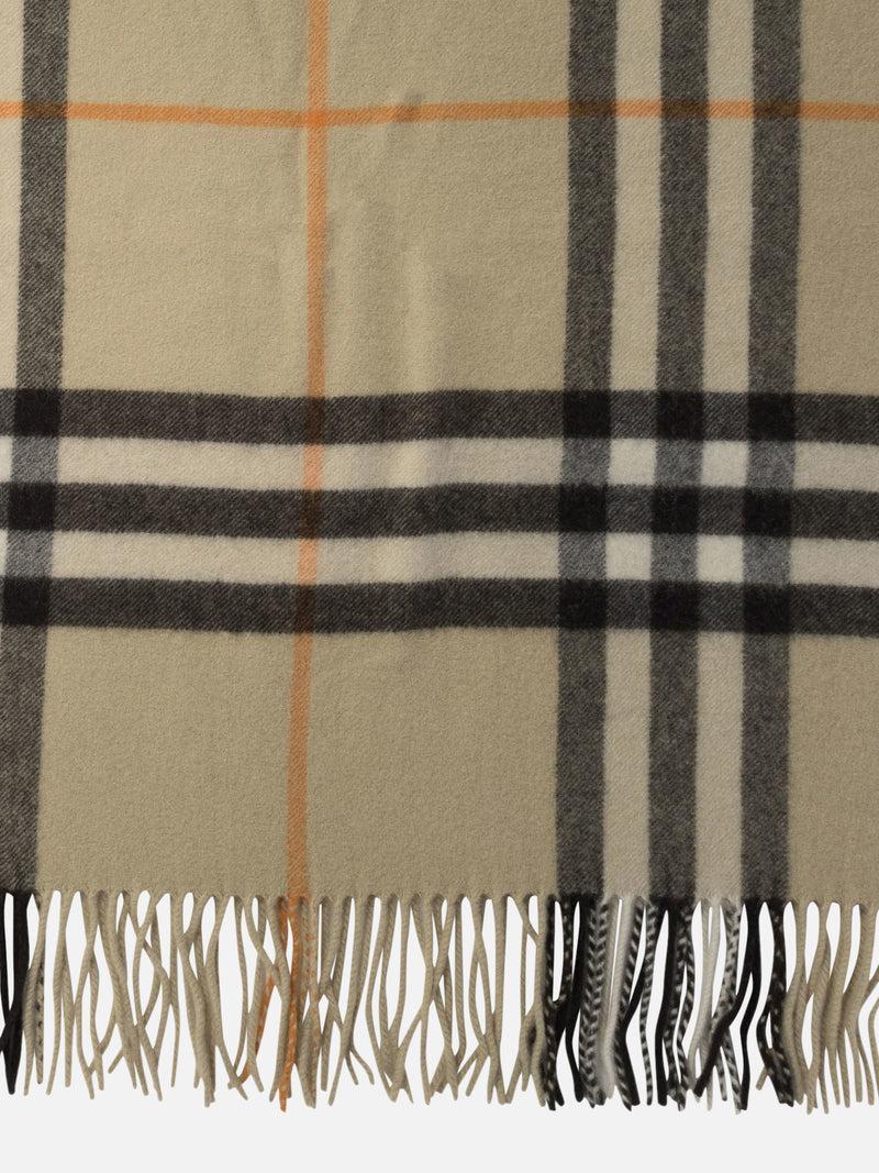 Vietti Burberry Sciarpa ampia in cashmere Check 2025