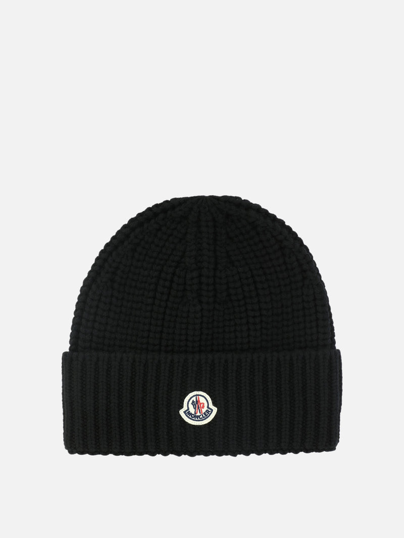 Vietti Moncler Berretto a costa inglese