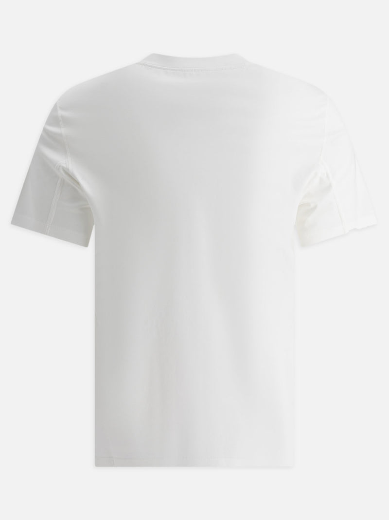 Vietti Brunello Cucinelli T-shirt con logo ricamato Vendita Economica