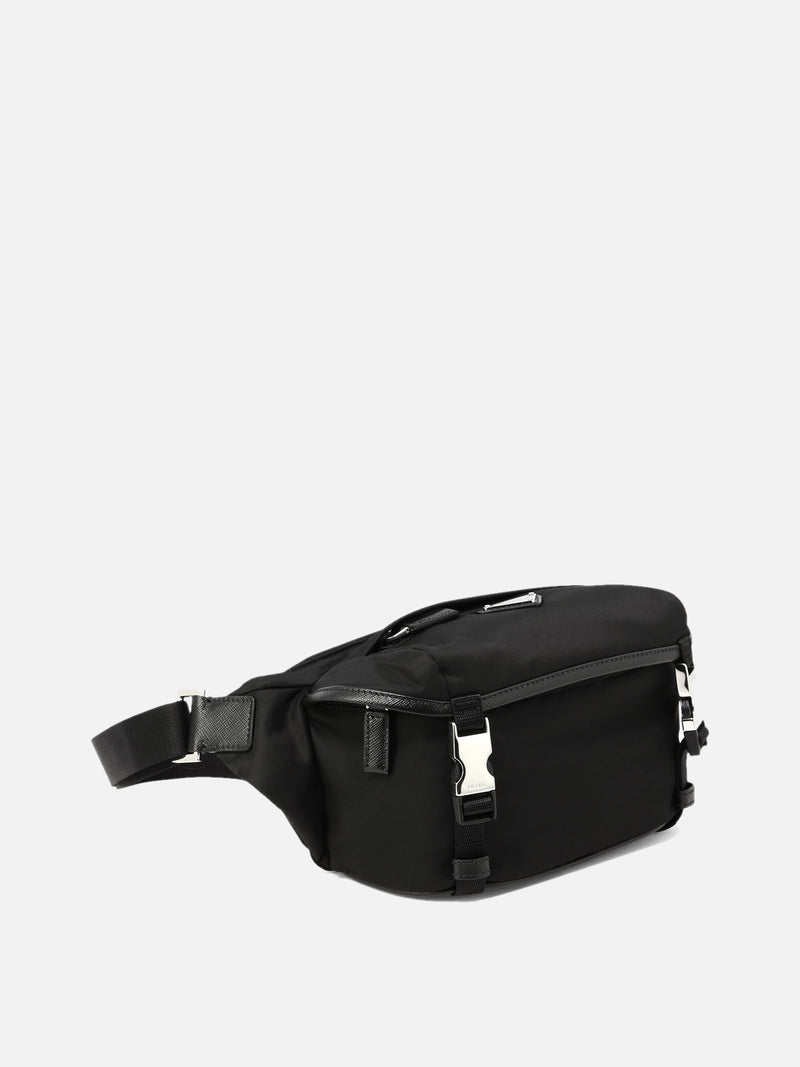 Vietti Prada Borsa a spalla in Re-Nylon e Saffiano Spedizione gratuita