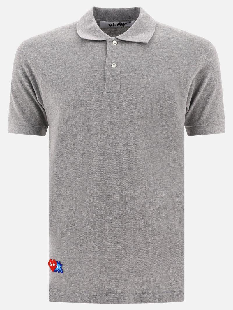 Vietti Comme Des Garçons Play Polo "Comme des Garçons x Invader" Smaltimento dello stoccaggio