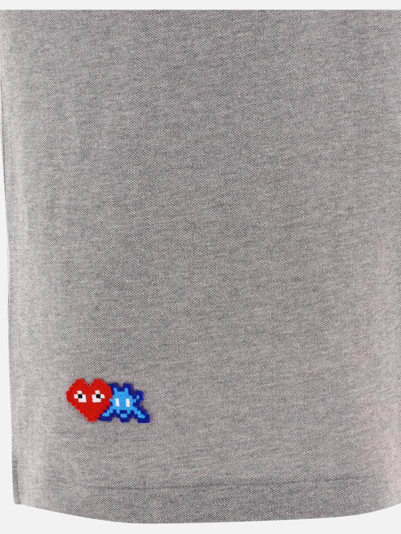Vietti Comme Des Garçons Play Polo "Comme des Garçons x Invader" Smaltimento dello stoccaggio