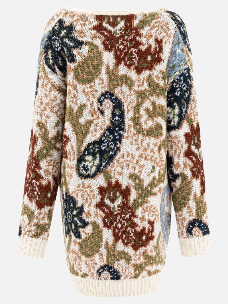 Vietti Etro Maxi cardigan in maglia jacquard 50% di sconto per tempo limitato