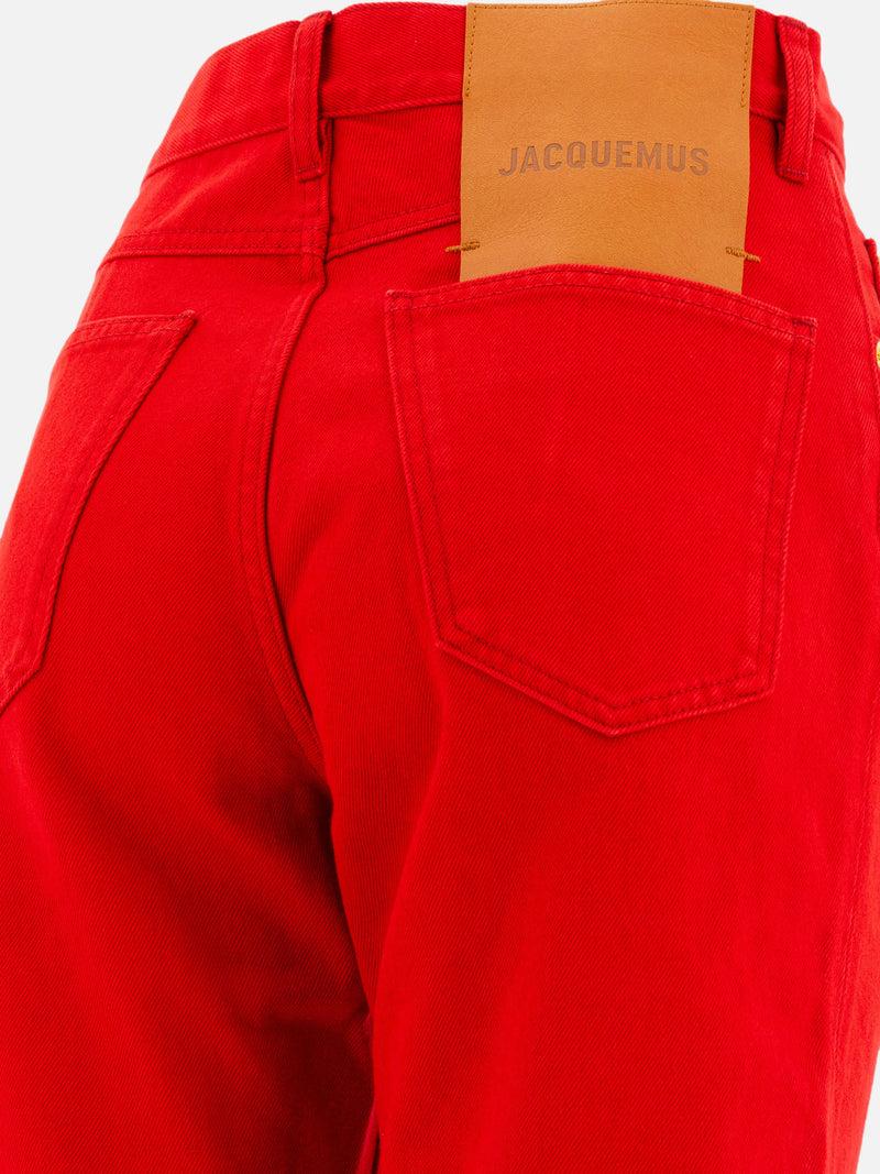 Vietti Jacquemus Jeans "Le de-Nîmes droit" Sconti questo mese