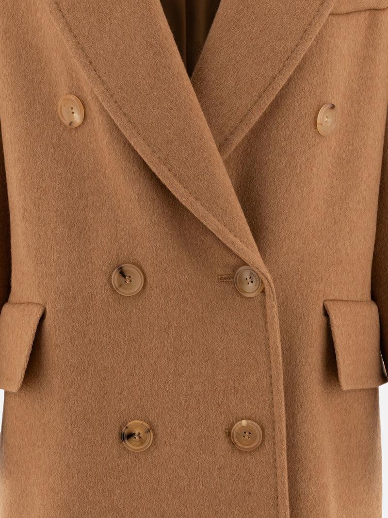 Vietti Max Mara Cappotto doppiopetto in cammello Promozione