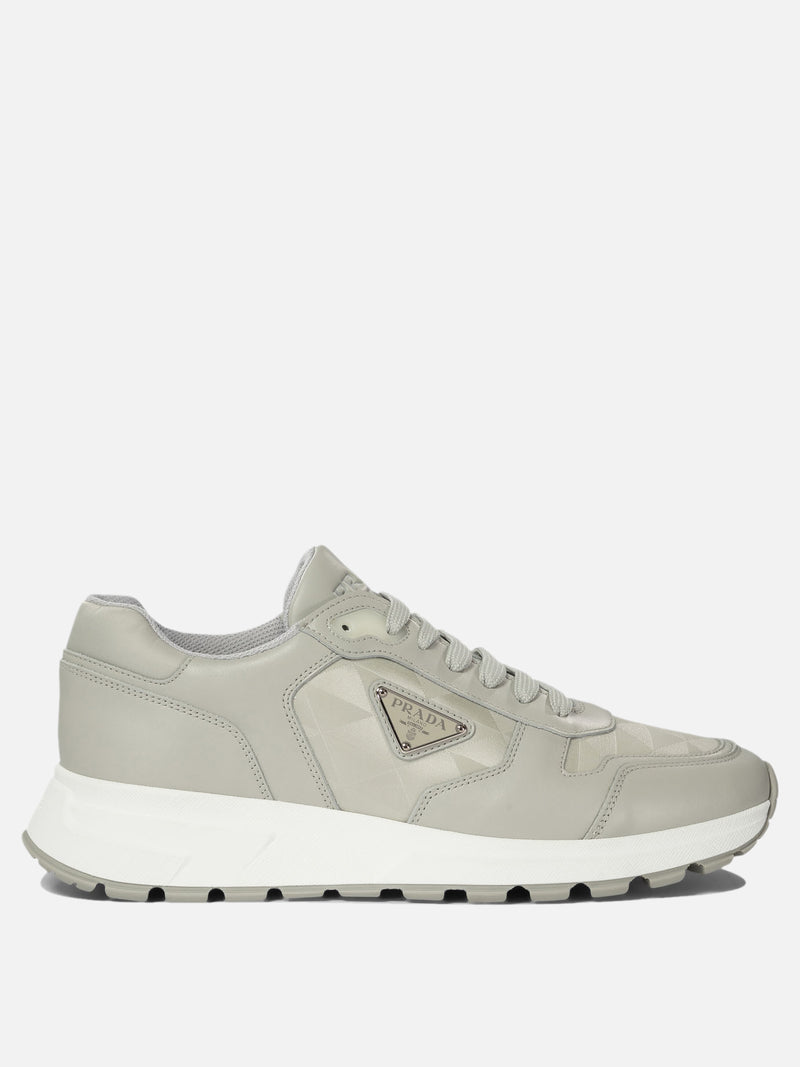 Vietti Prada Sneakers in pelle e Re-Nylon "Prax 01"