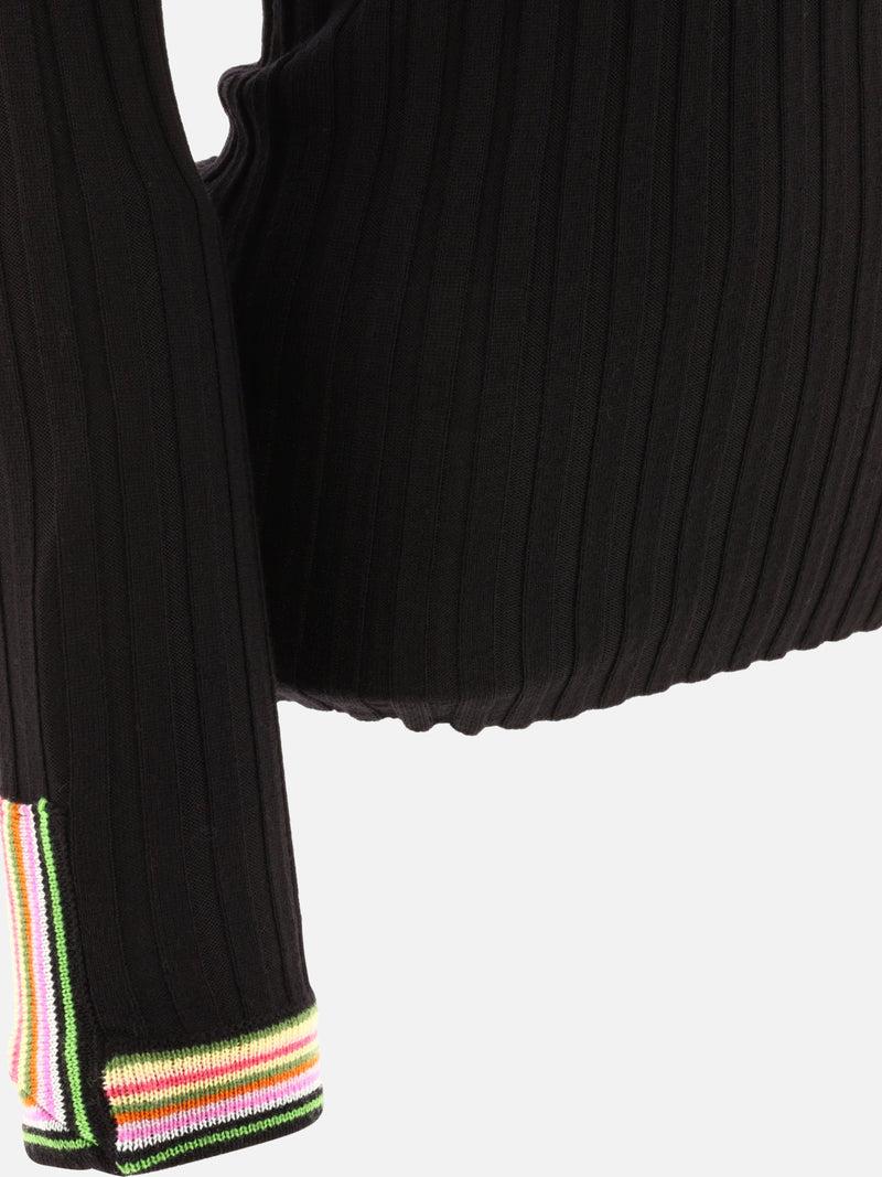 Vietti Etro Dolcevita con profili a contrasto Offerta esclusiva