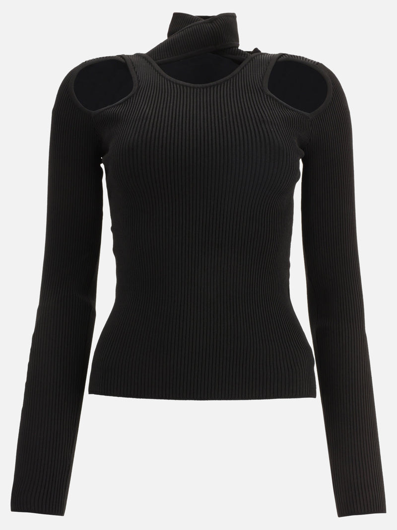 Vietti Coperni Dolcevita con cut-out