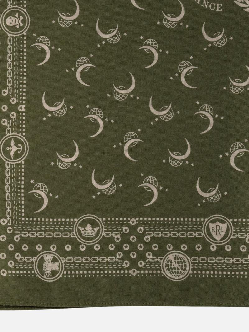 Vietti RRL by Ralph Lauren Bandana in cotone con logo alato Latest stili