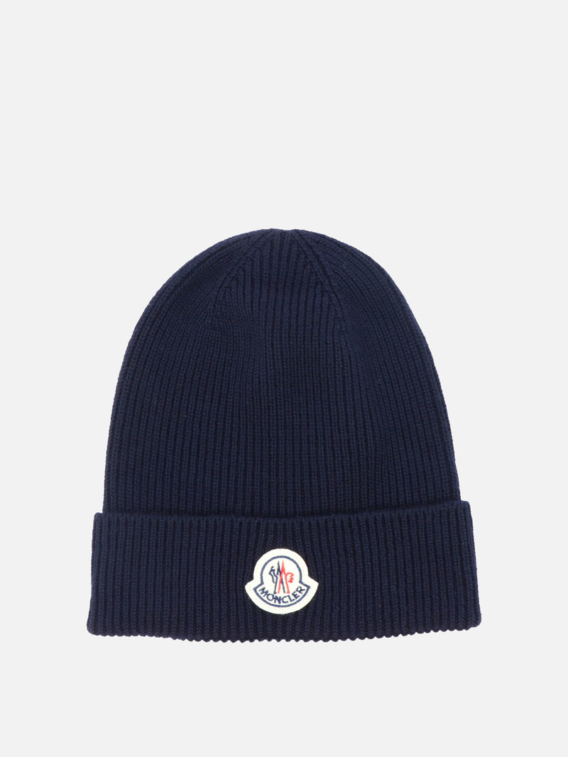 Vietti Moncler Berretto in maglia con patch Limitato a 3 giorni