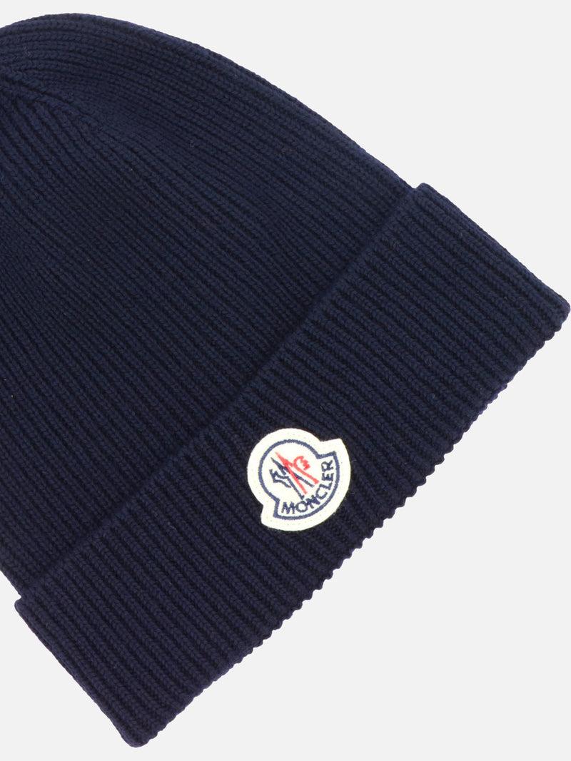 Vietti Moncler Berretto in maglia con patch Limitato a 3 giorni