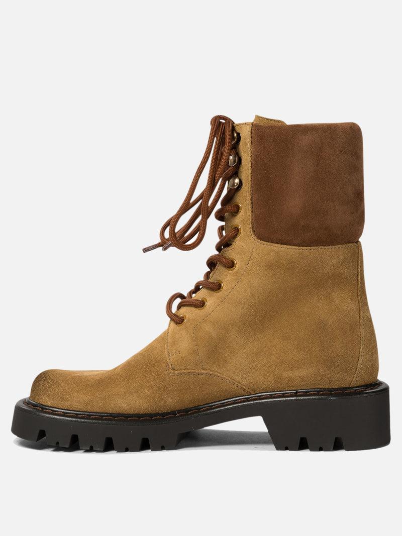 Vietti Loewe Anfibi militari "Sierra" in pelle scamosciata Promozione