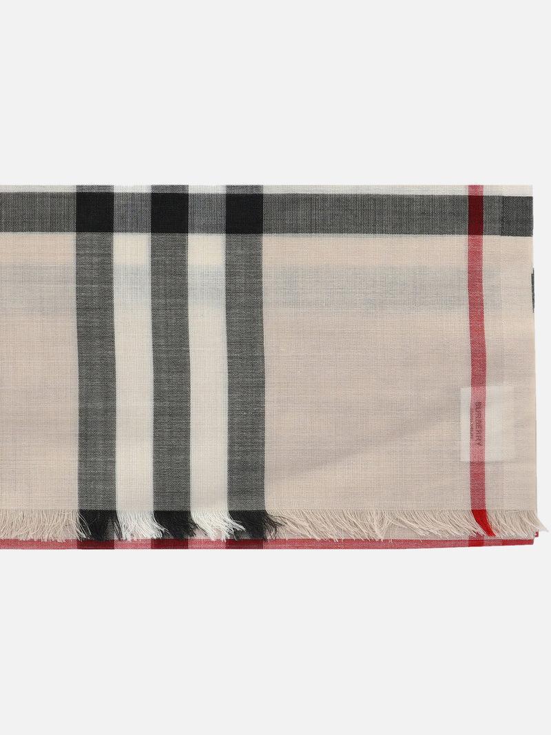 Vietti Burberry Sciarpa in lana e seta Check Comprane uno, ottenene uno gratis